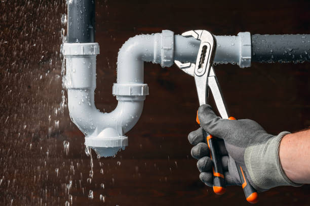 Professional Sewer Line Repair technician working in Forestville, NY
